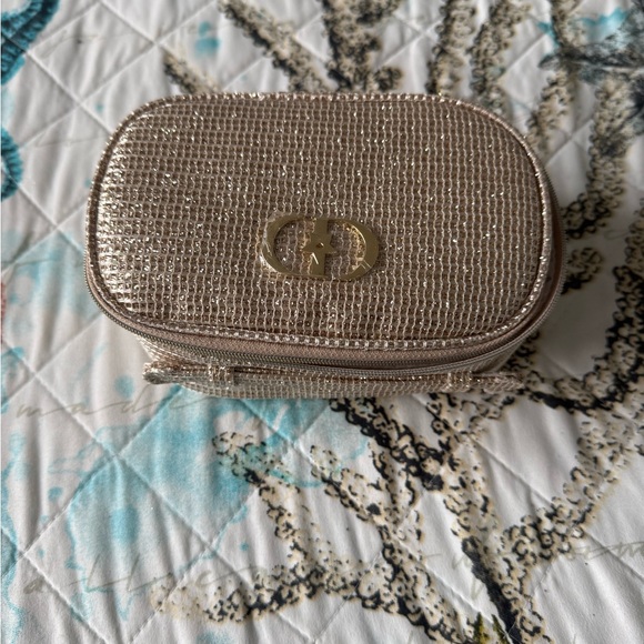 Dior Handbags - Dior Shimmering Gold Cosmetic Case